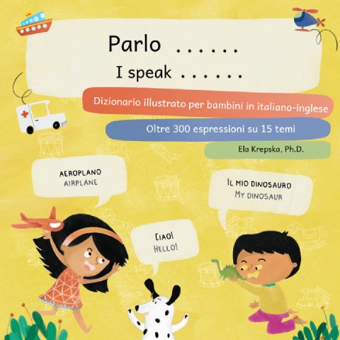 Front cover of the Italian visual dictionary