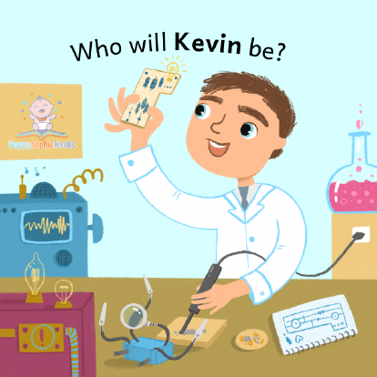 Front cover: Who will Kevin be?